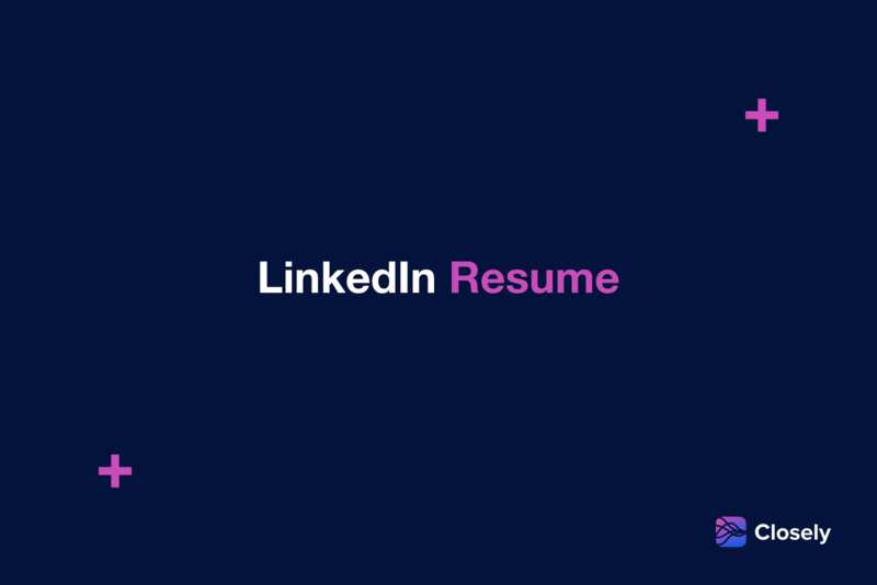 Should you add LinkedIn resume