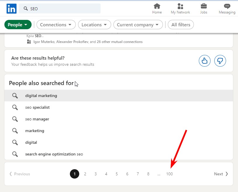 LinkedIn X-Ray Search