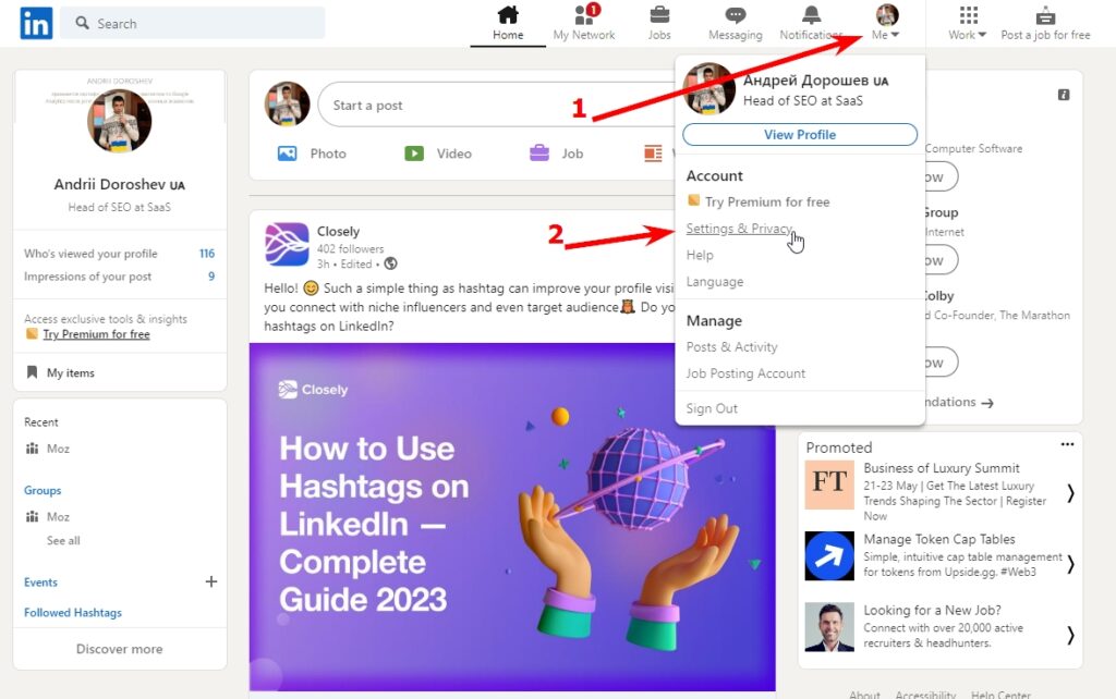 How to Delete LinkedIn Account